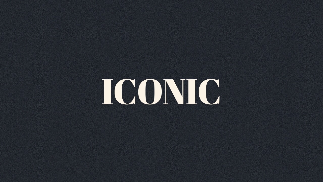 Bold 'ICONIC' text symbolizing India's 25-year transformation, resilience, and economic rise.