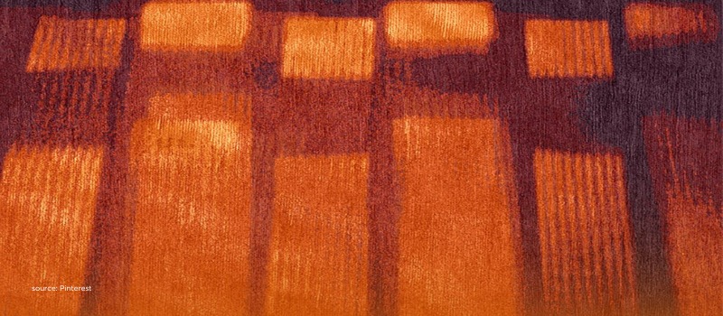 Abstract orange grid symbolizing capital flows, deal structures, and rebound in India’s PE-VC market.
