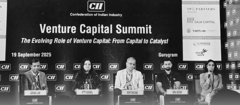 Panel at CII Venture Capital Summit 2025 on bias-neutral, inclusive investing