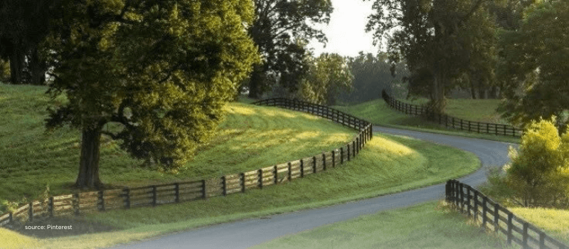 Winding country road with fences, echoing AIFs guiding India’s capital flow.