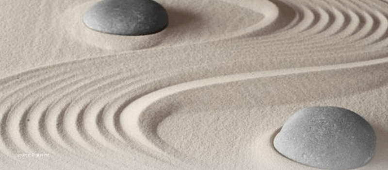 Zen sand patterns show calm navigation amid multi-channel risks in the 2020s.