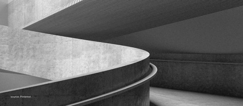 Curved concrete corridor symbolising India execution and market plumbing