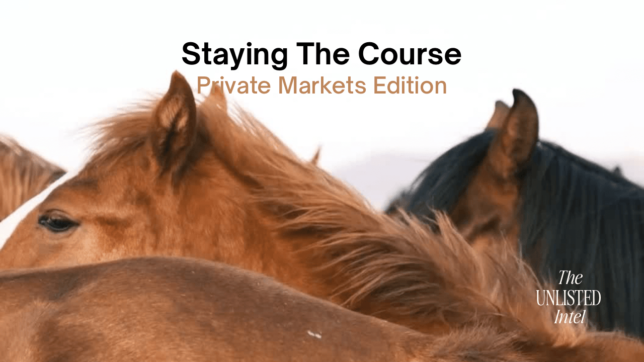 Horses shifting in a rugged landscape, symbolizing resilience in market uncertainty