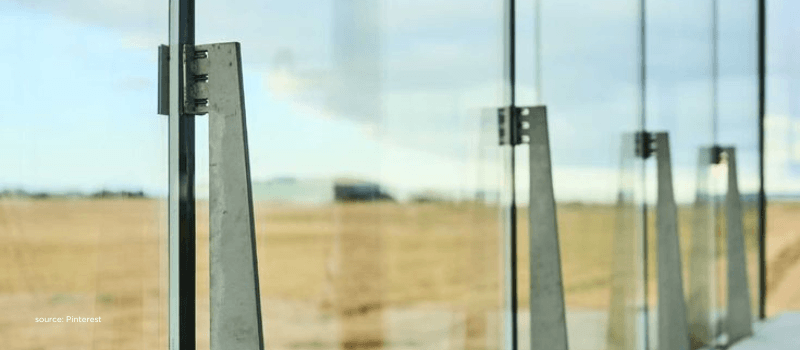 Glass panels in focus, reflecting skill and precision in private equity returns