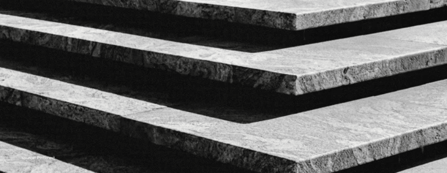 Stone steps ascending, representing the three stages of pre-IPO secondary ownership transition.