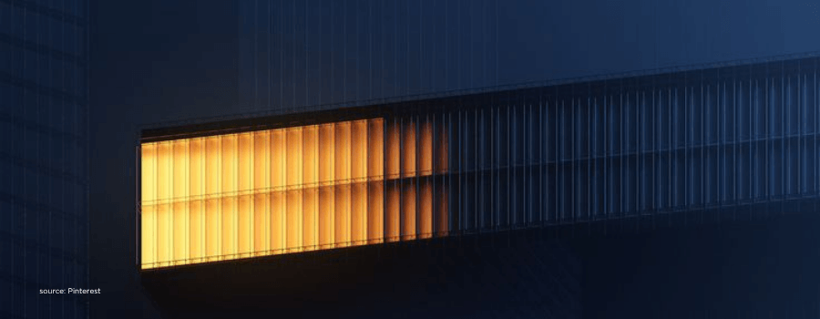 Illuminated building windows representing shifting monetization in software pricing